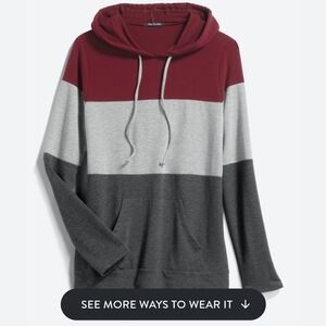 Balti hooded Knit pullover